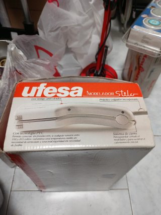Plancha pelo Ufesa Modelador Stilo antiguo