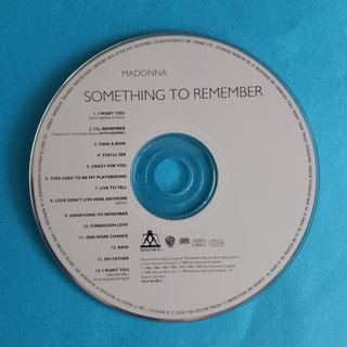 Madonna - Something to Remember CD