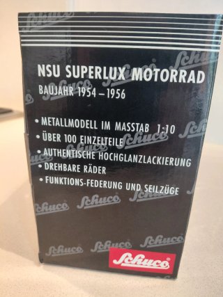 Maqueta Moto NSU superlux