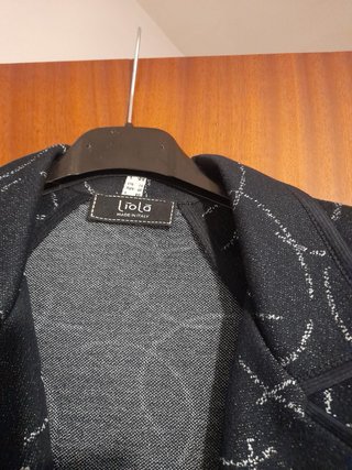 Giacca Nera con Argento
