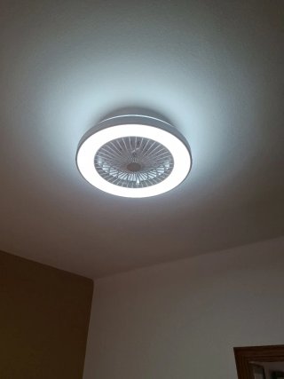 Lámpara ventilador de techo LED