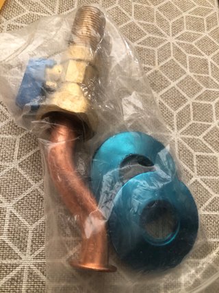 Válvula de corte cobre y latón