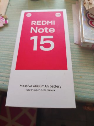 Redmi Note 15 6000mAh 108MP