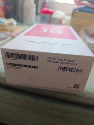 Redmi Note 15 6000mAh 108MP