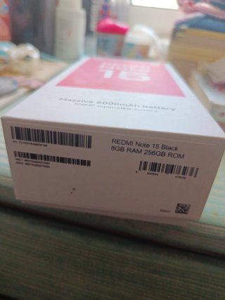Redmi Note 15 6000mAh 108MP