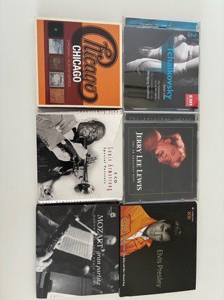 Pack CD Elvis For LP Fans Only y varios artistas +