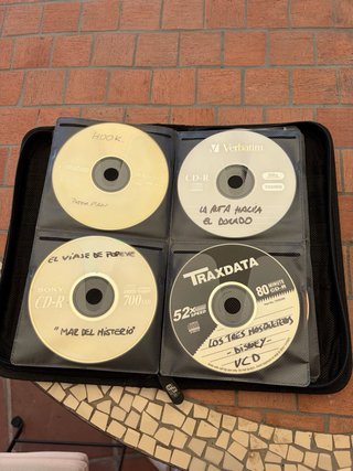 Estuche para películas DVD/Blu-ray