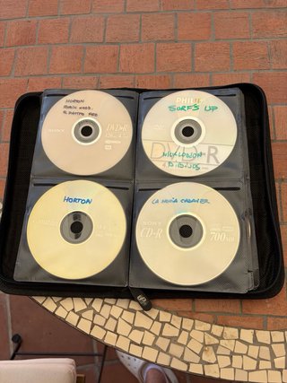 Estuche para películas DVD/Blu-ray