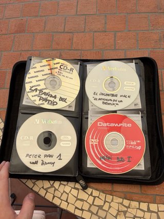 Estuche para películas DVD/Blu-ray