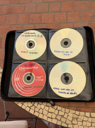 Estuche para películas DVD/Blu-ray