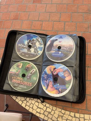 Estuche para películas DVD/Blu-ray