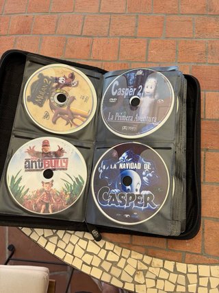 Estuche para películas DVD/Blu-ray