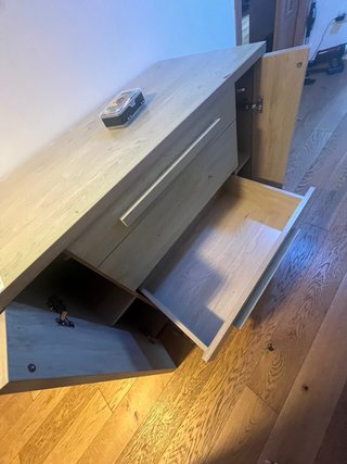 Cajonera de madera maciza