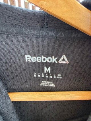 Sudadera Reebok Negra con Logo