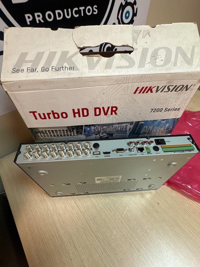Hikvision Turbo HD DVR 7200 Series 8 Canales