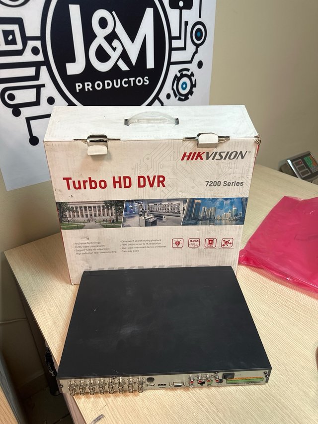 Hikvision Turbo HD DVR 7200 Series 8 Canales