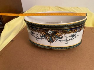 Centrotavola Sarreguemines Ceramica Multicolor