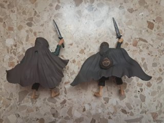 Figuras Merry y Pippin. El Señor de los Anillos.