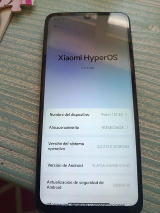 Xiaomi Redmi 13C 256GB Negro