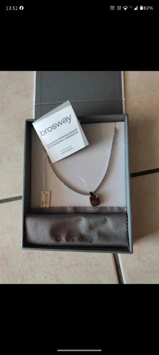 Collana Brosway Uomo Nuova con Cartellino