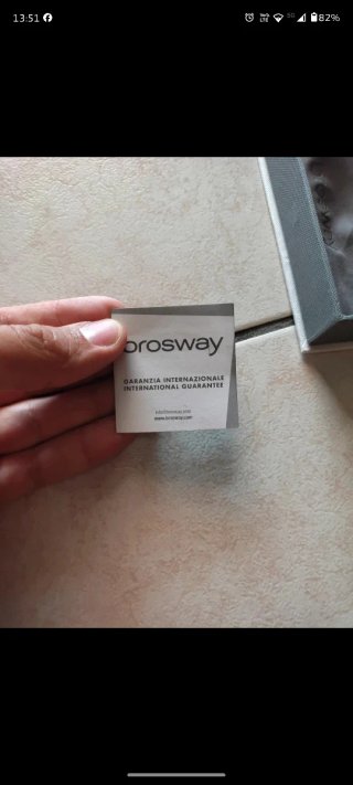 Collana Brosway Uomo Nuova con Cartellino