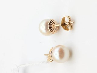 Pendientes Oro 18k Perlas