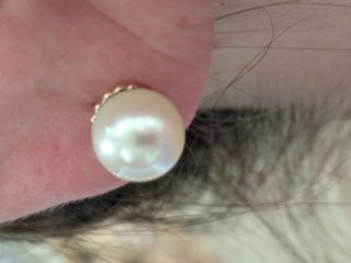 Pendientes Oro 18k Perlas