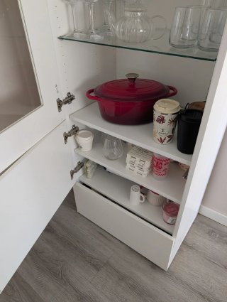 Vitrina Bestia Ikea Blanca