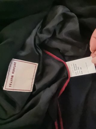 Antonio Marras Prima Linea Capospalla Y2K Nero/gri