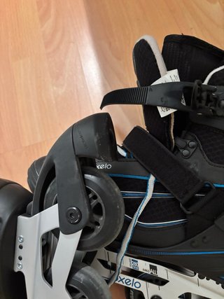Patines línea Oxelo poco uso Talla 43 + rodilleras