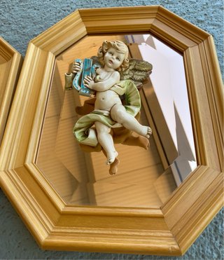 Ángeles Decorativos Madera y Plástico