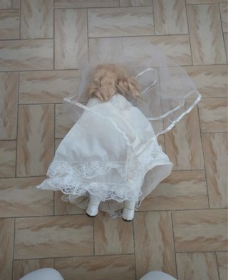 Bambola sposa vintage