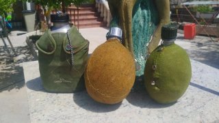 Cantimploras militares (3 unidades)