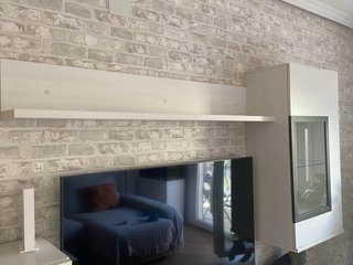 Mueble salón y estantería