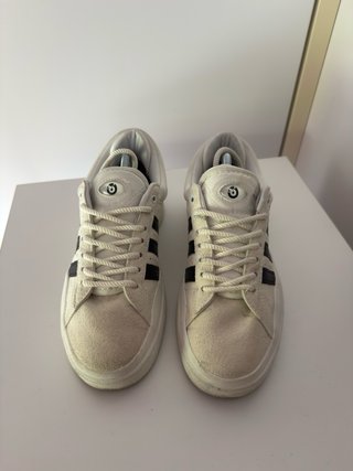 Zapatillas Adidas Campus Bad Bunny Beige y Negro