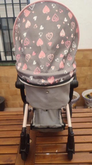 Carrito de bebé Bayer de juguete