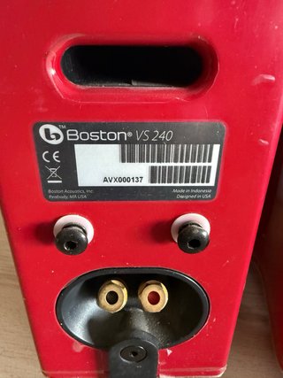 Altavoces Boston Acoustics VS240