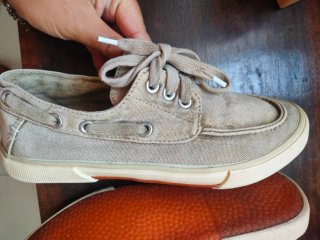 Sapatos Náuticos Indigo Bay Bege Tamanho 37