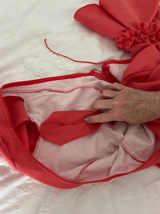 Vestido Gitana Flamenca coral