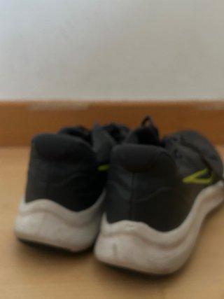 Zapatillas Nike negras logo verde T38