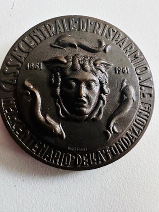 Medalla Centenario Fondazione Cassa di Risparmio