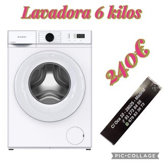Lavadora Aspes 6 kg