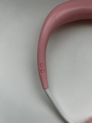Ventilatore da Collo Rosa Ricaricabile