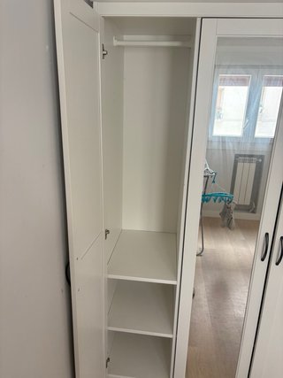 Armario Blanco Ikea 3 Puertas con Espejo
