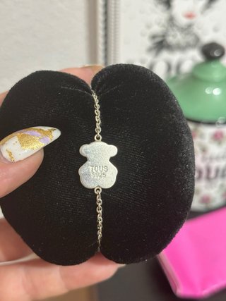 Pulsera Tous Onix Plata