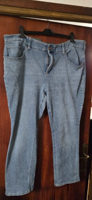 Pantalón Tejano Azul Lee Talla Grande