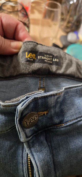 Pantalón Tejano Azul Lee Talla Grande