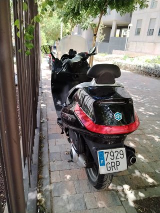 Piaggio X evo 125 (2009) Negro