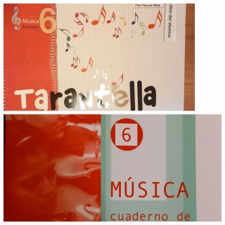 Lote Libros Música 6º Primaria
