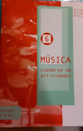 Lote Libros Música 6º Primaria